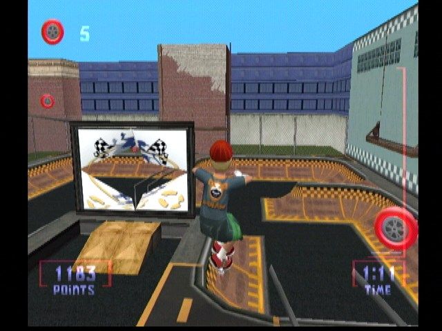 Razor Freestyle Scooter screenshot 5 for Sega Dreamcast
